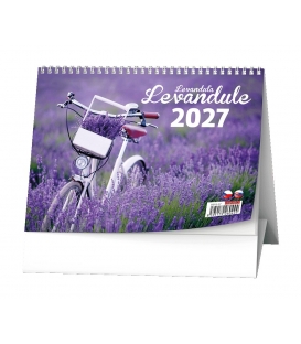 Stolní kalendář - Levandule 2027