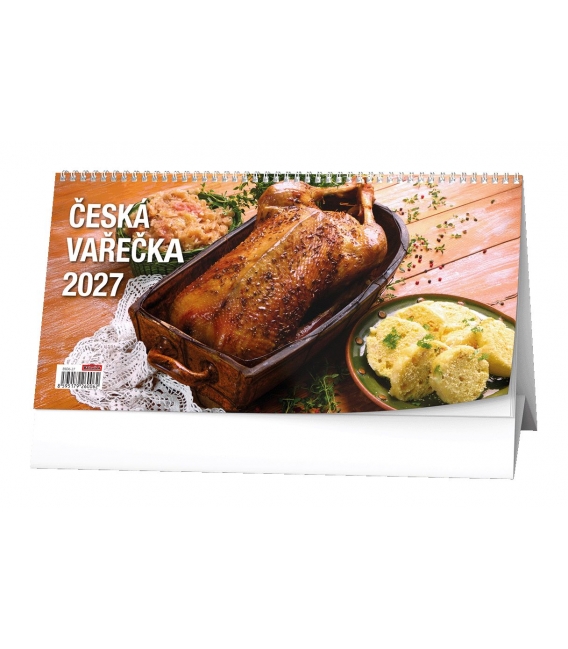 Stolní kalendář - Česká vařečka 2027
