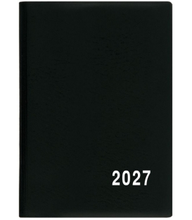 Záznamník měsíční Anežka PVC černý 2027