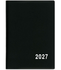 Záznamník měsíční Anežka PVC černý 2027