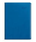 Záznamník týdenní Oskar vivella A5 jasně modrý 2027