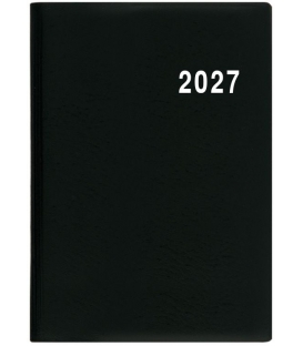 Záznamník týdenní Ladislav PVC černý 2027