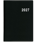 Záznamník týdenní Ladislav PVC černý 2027