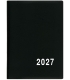 Záznamník týdenní Hynek PVC černý 2027