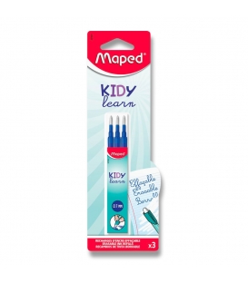 Náplň do rolleru Maped Kidy Learn Magic - modrá sada 3 ks