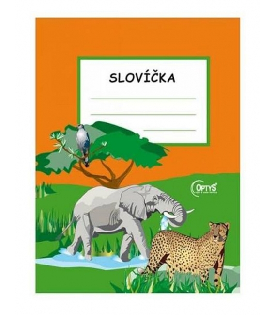 Sešit na slovíčka A5 pro nejmenší
