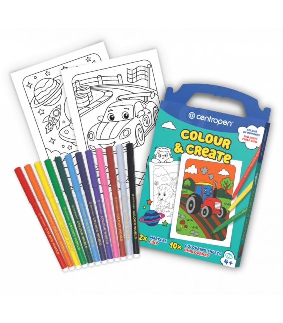 Malování podle čísel Colour & Create pro kluky