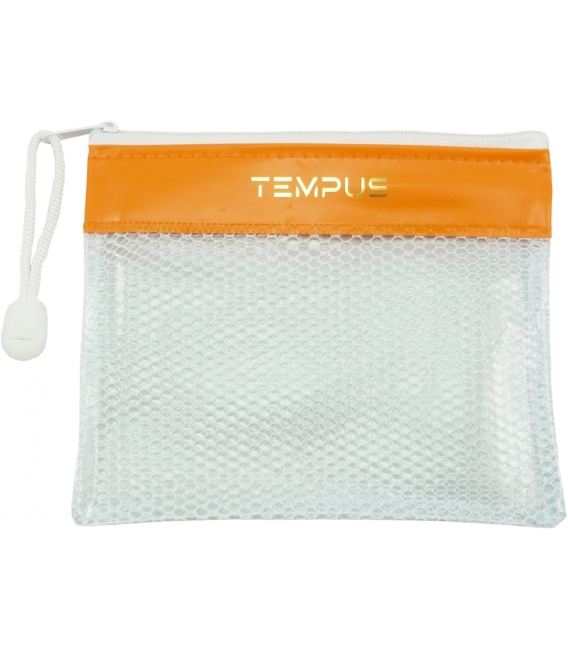 Desky se zipem A6 Tempus oranžové