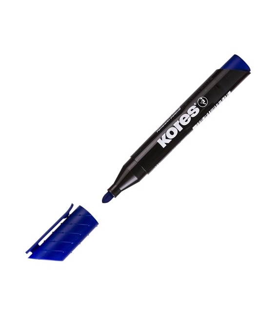 Značkovač KORES K-Marker xp1 modrý permanent