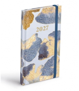 Záznamník týdenní T806 Lamino 2 s gumkou 2027