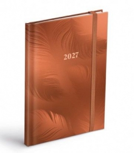 Záznamník týdenní T805 Lamino 4 s gumkou 2027