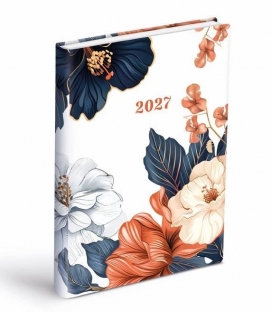 Záznamník denní D801 PU potištěný 4 2027