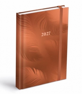 Záznamník denní D801 Lamino 4 s gumkou 2027