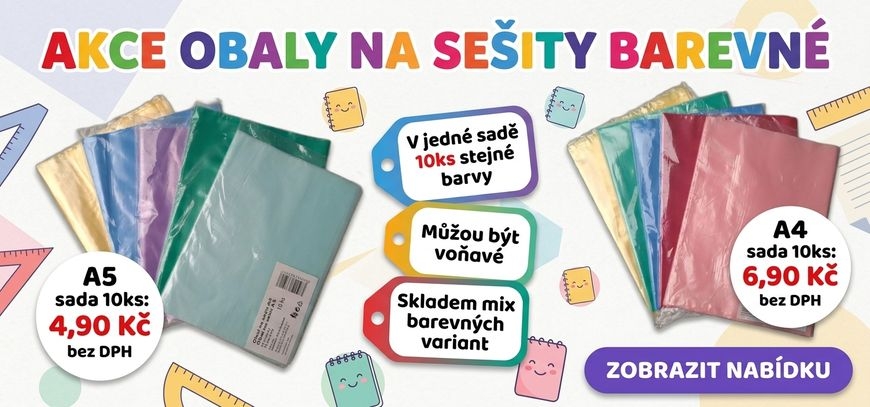 obal na se&scaron;it barevn&yacute;